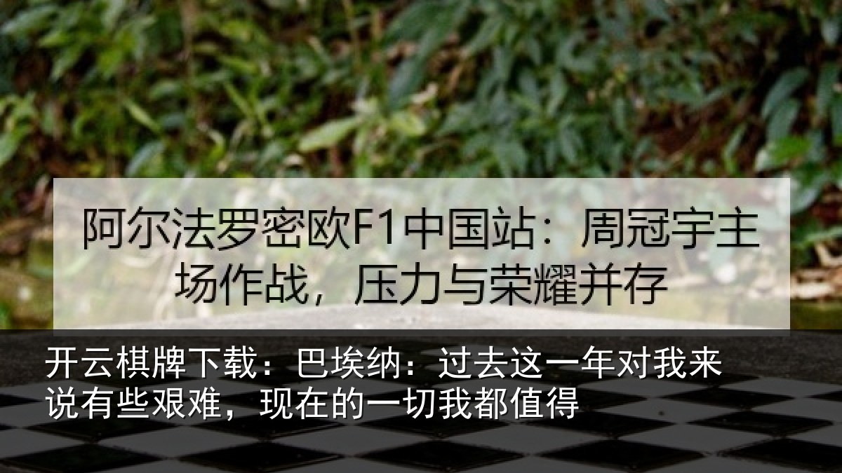 开云棋牌下载:巴埃纳:过去这一年对我来说有些艰难,现在的一切我都值得